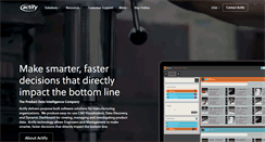 Desktop Screenshot of actify.com